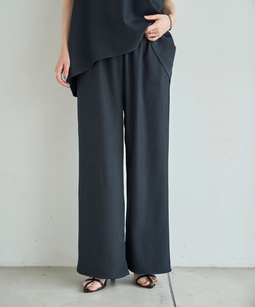 【美品】アレキサンダーマックイーン・イージーパンツ・17SS・コットンツイル meilmada スラックス パンツ ツイルイージーパンツ レディース