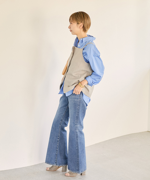 plage ベスト ジレ linen nuance レディース : ZOZOTOWN Yahoo