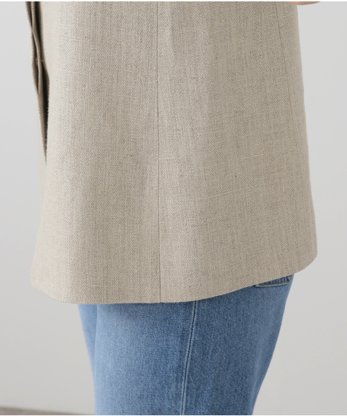 plage ベスト ジレ linen nuance レディース : ZOZOTOWN Yahoo