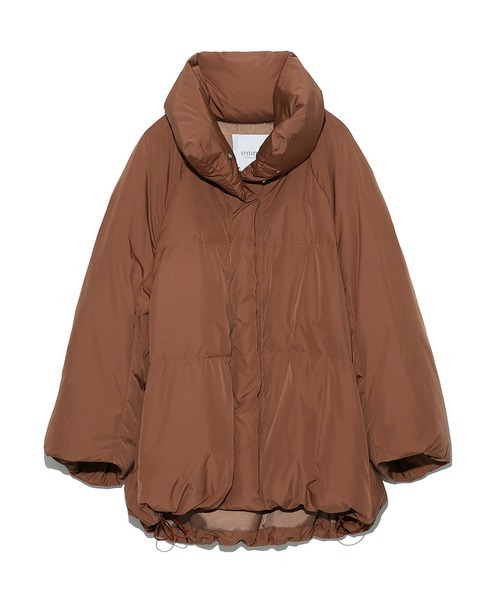 「emmi」 ダウンジャケット FREE ブラック レディース_画像4