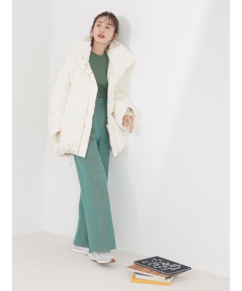 「emmi」 ダウンジャケット FREE ブラック レディース_画像7