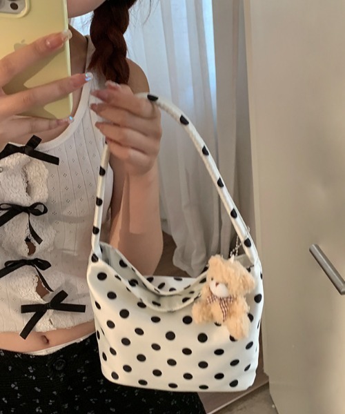 SEN TOKYO ショルダーバッグ バッグ 水玉ドットミニショルダーバッグ
