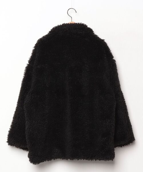 「one after another NICE CLAUP」 ジップアップブルゾン FREE ブラック レディース_画像2