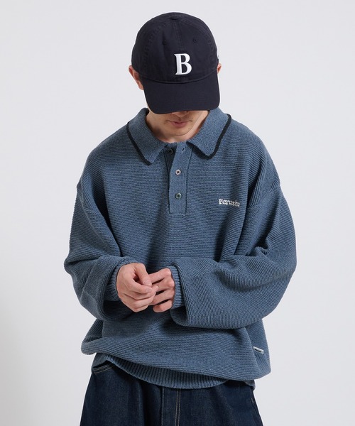 Perushu ポロシャツ Dry touch polo knit ドライタッチポロ