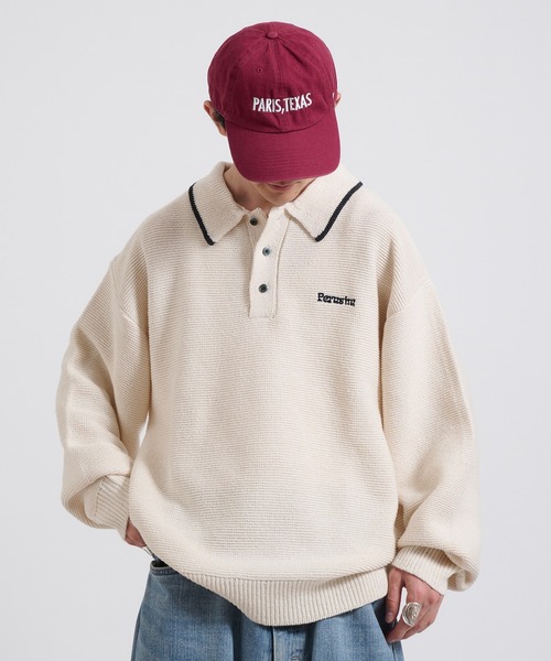 【LURAKU】ドライタッチニットポロシャツ LURAKU】dry touch knit polo shirt / ドライタッチニット