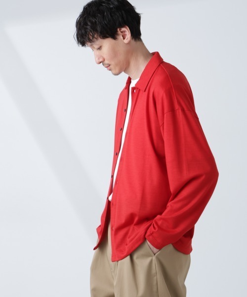 NANO universe カーディガン 「ALL-DAYS COMFORT 100% WOOL