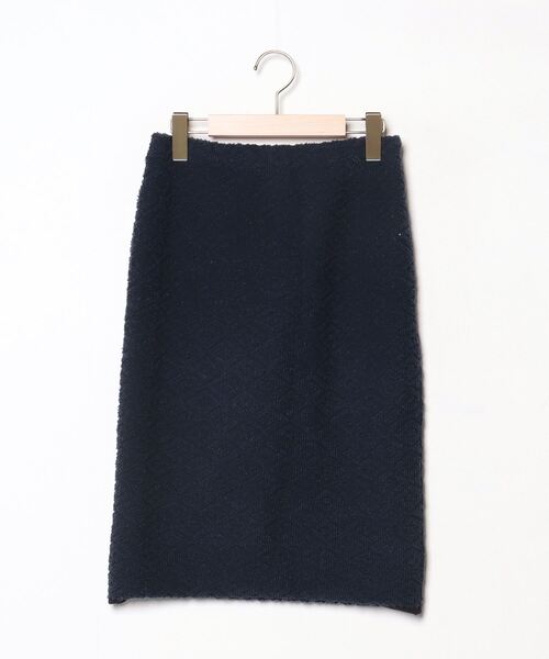 Beardsley  紺　スカート　タグつき BEARDSLEY（ビアズリー） ニットスカート - ネイビー レディース