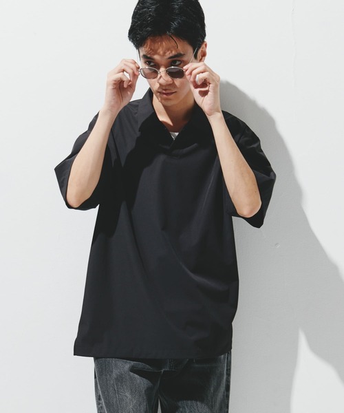アーバンリサーチ　SHADE TECH ポロシャツ URBAN RESEARCH DOORS ポロシャツ 「UR TECH」サマシェア メンズ