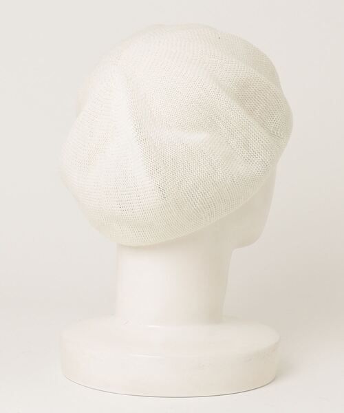 「BEAMS HEART」 ベレー帽 57 ホワイト レディース_画像2