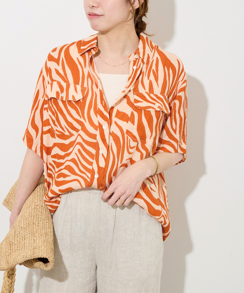 【2025SS】BILA77/ヴィーラセブンティセブンブラックシャツ 追加》【BILA77/ヴィーラセブンティセブン】BEDFORD TOP：シャツ
