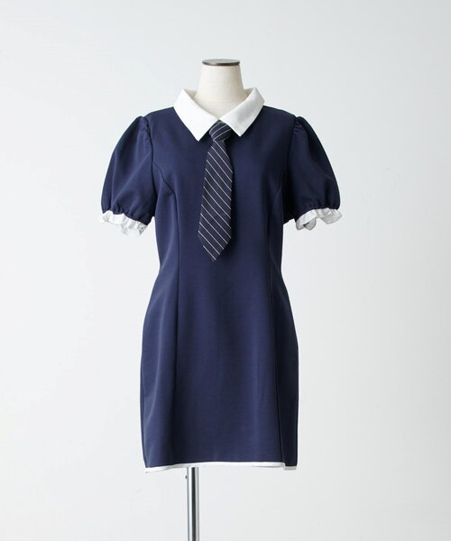 3way ドッキングミニワンピ OLIVE des ワンピース 3wayドッキングミニワンピ : ZOZOTOWN