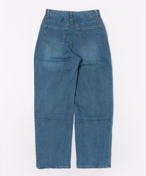 [ROPE' PICNIC] обработка Denim брюки 38 голубой женский 