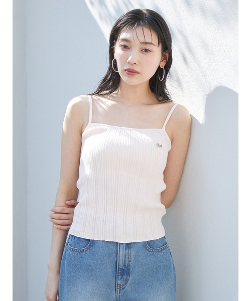 ニット セーター LACOSTE/キャミニットプルオーバー レディース LACOSTE ニット セーター LACOSTE/キャミニットプルオーバー