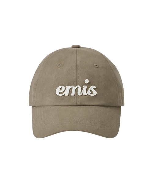 キャップ ^EMIS^ APPLIQUE BALL CAPAPRICOT m1037_1334704 emis キャップ 帽子 APPLIQUE BALL CAP レディース メンズ
