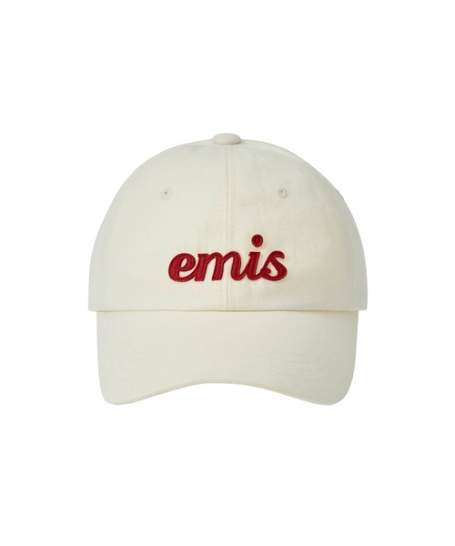 emis キャップ 帽子 APPLIQUE BALL CAP レディース メンズ