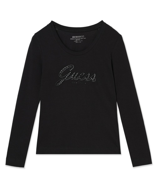tシャツ CN Ls Embro Script Logo Tee 長袖Tシャツ レディース