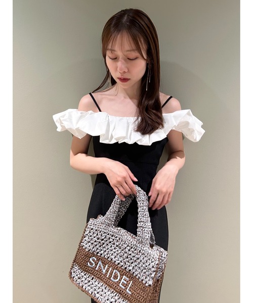 SNIDEL ワンピース パフスリワンピース : ZOZOTOWN Yahoo!店
