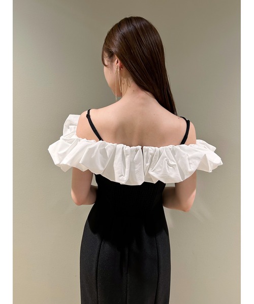 新品未使用 SNIDEL パフスリーブレースドレス ワンピース SNIDEL ワンピース パフスリワンピース : ZOZOTOWN Yahoo!店