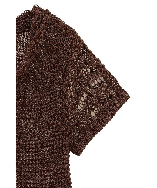 ニット セーター CLANE/クラネ/  CROPPED CROCHET KNIT TOPS レディース メンズ CLANE ニット セーター CLANE/クラネ/ CROPPED CROCHET KNIT