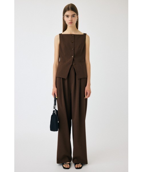 MOUSSY（マウジー） ベスト ジレ 夏 BOAT NECK ベスト レディース