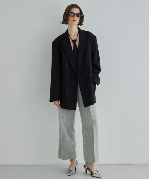 JOSE MOON（ジョゼムーン） スラックス 38 ブラック レディース