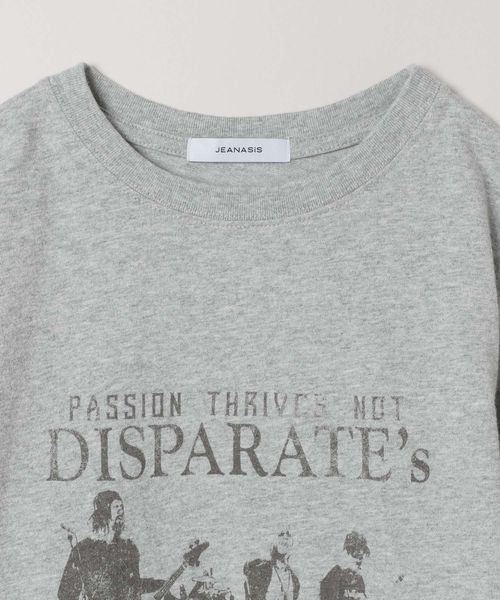 「JEANASIS」 半袖Tシャツ LARGE ホワイト レディース