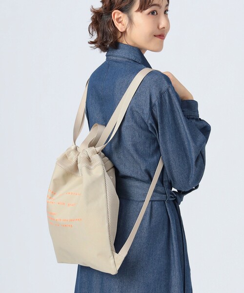 BEAMS HEART デイバック リュック B-HEARTロゴ メッセージ