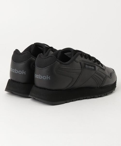 [Reebok] low cut спортивные туфли 24.5cm черный × черный мужской 