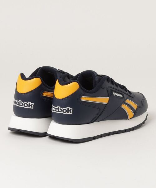 [Reebok] low cut спортивные туфли 24.5cm черный × черный мужской 