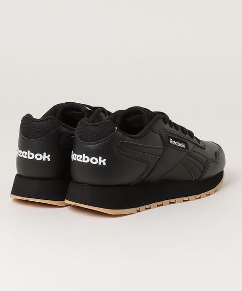 [Reebok] low cut спортивные туфли 24.5cm черный × черный мужской 
