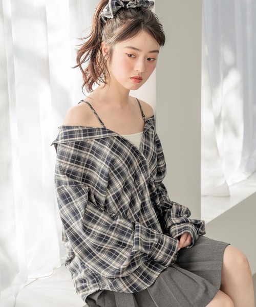 Heather（ヘザー） ブラウス シャツ 「着回し力も肌見せも、着方次第で 