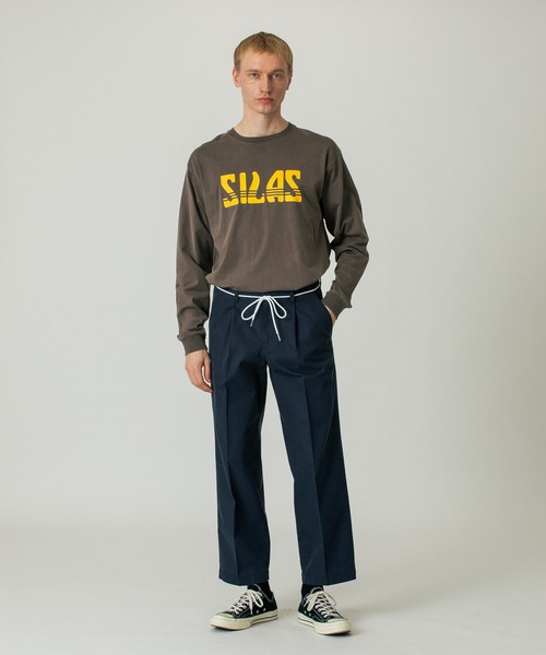 SILAS（サイラス） tシャツ SOUND L/S TEE メンズ レディース