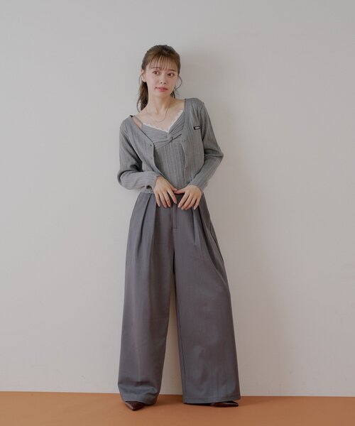 フーズフーチコ カシュクールカーディガン who's who Chico カシュクールカーディガン - メルカリ