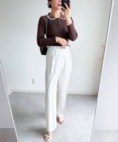 &. NOSTALGIA（ノスタルジア） ニット セーター 「ZOZO限定」配色