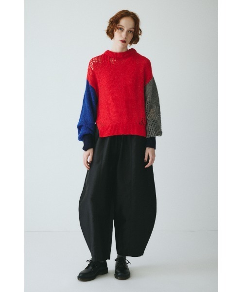 HeRIN.CYE パンツ Shiny cocoon pants シャイニーコクーンパンツ