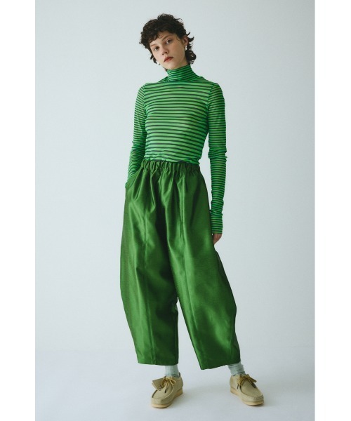 HeRIN.CYE パンツ Shiny cocoon pants シャイニーコクーンパンツ