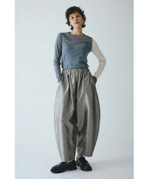 HeRIN.CYE パンツ Shiny cocoon pants シャイニーコクーンパンツ