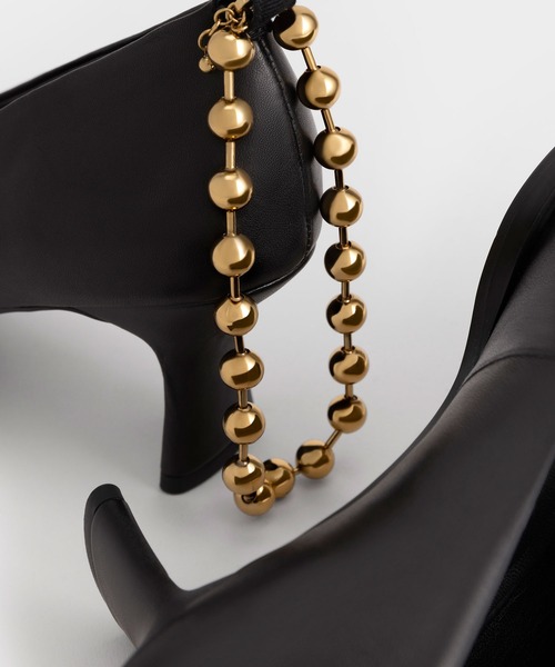 「CHARLES & KEITH」 パンプス 25cm サンドベージュ レディース_画像5