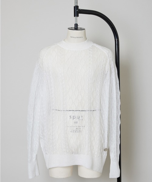 セーター ニット PICTURESQUE FISHERMAN KNIT メンズの画像