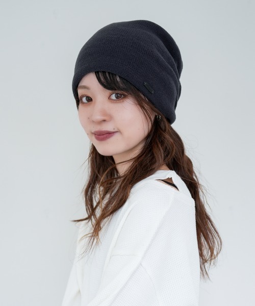 polcadot（ポルカドット） ニット帽 ニットキャップ ニット シングル