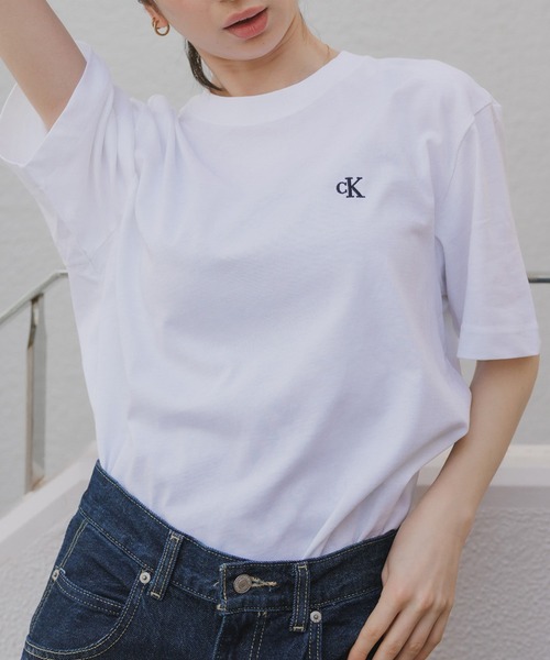 Calvin Klein（カルバン・クライン） tシャツ SS EASY MONOGRAM TEE