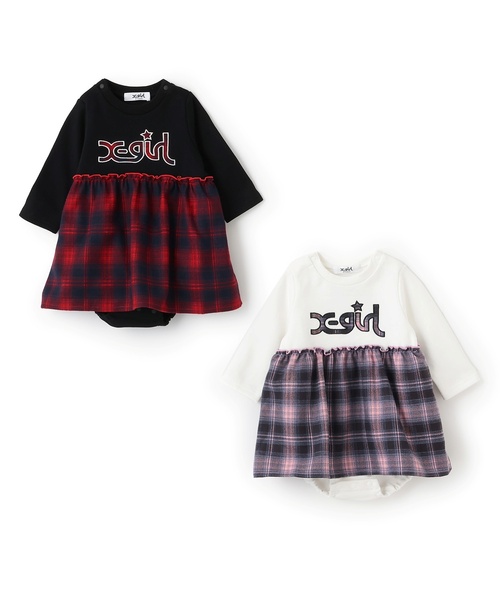 X-girl Stages（エックスガールステージス） ベビー服 ロンパース