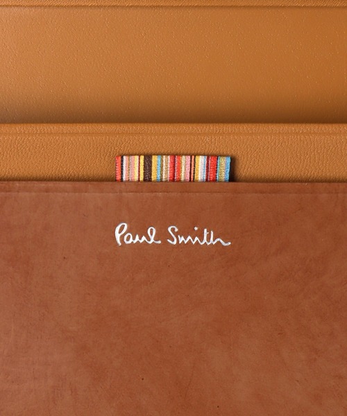 Paul Smith（ポール・スミス） 名刺入れ ブラシペインテッド 名刺入れ