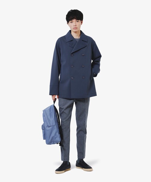 LACOSTE（ラコステ） pコート ピーコート 3レイヤー鹿の子Pコート