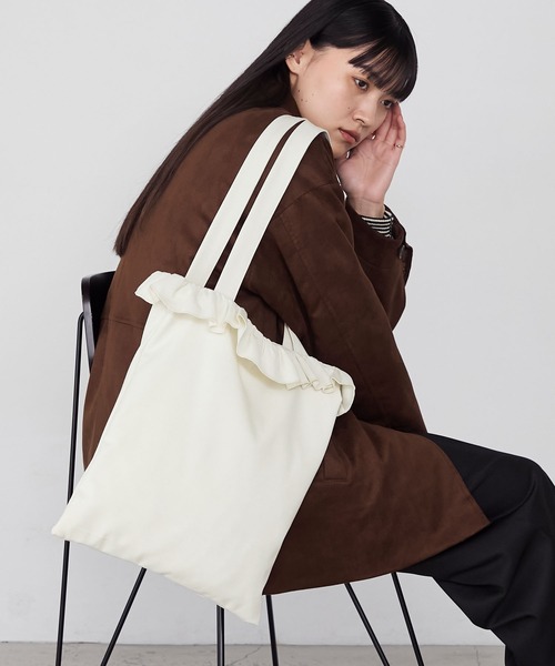 forksy.（フォルクシー） トートバッグ 「forksy.」フリルアソート巾着