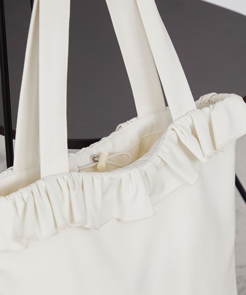 forksy.（フォルクシー） トートバッグ 「forksy.」フリルアソート巾着