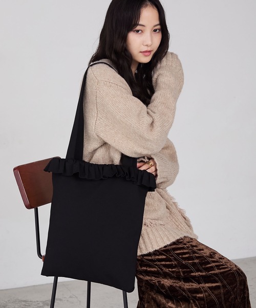 forksy.（フォルクシー） トートバッグ 「forksy.」フリルアソート巾着