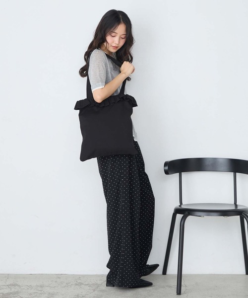 専用❤︎ぷっくり巾着バッグbig❤︎フリルトートバッグbig❤︎チャーム forksy.（フォルクシー） トートバッグ 「forksy.」フリルアソート巾着