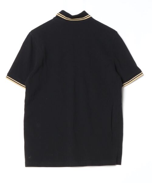 「FRED PERRY」 半袖ポロシャツ 44 ブラック メンズ_1
