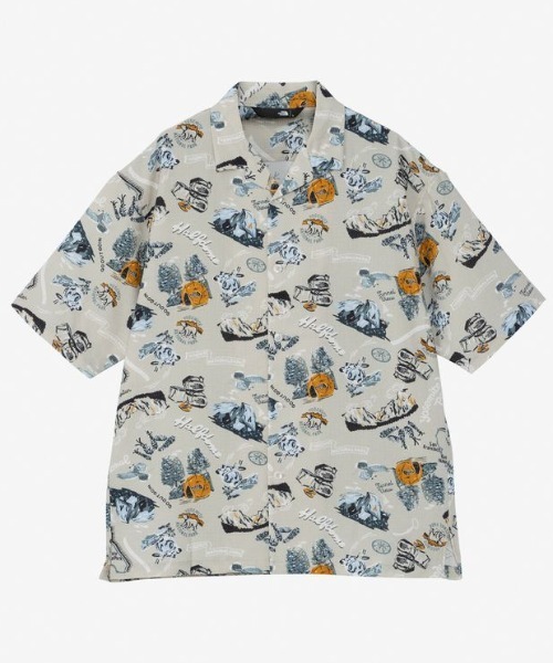 「THE NORTH FACE」 半袖シャツ X-LARGE ブラック メンズの画像